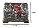 Gifts & Decors Ebros Large Caribbean Pirate Marauder Skull With Criss Cross Blades Treasure Chest Box Jewelry Box Figurine 7.25