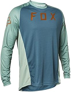 Fox Racing Men's Standard Defend Long Sleeve Mountain Biking Jersey, Slate Blue, X-Large