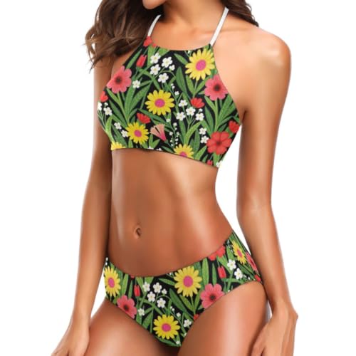Maillot de bain dos nu à impression sublimation et tissu extensible