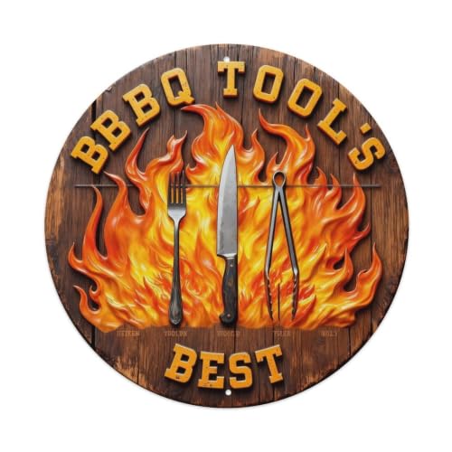 Slow Smoked Ribs Metal Tin Sign Plaque