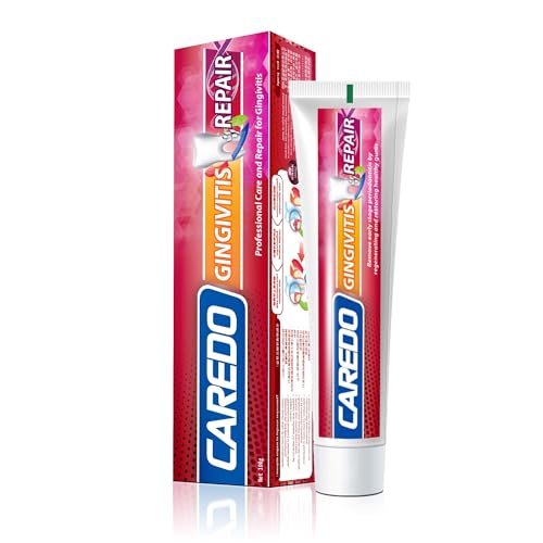 CAREDO Zahnpasta, Verhindert Zahnfleischentzündung, Repariert Empfindlichkeit und Zahnfleischbluten, Stärkt die Zahnfleischbarriere, Minzgeschmack, 100g Pro Tube – Bild 6