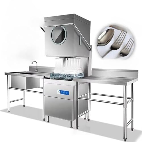 High-Temp Commercial Dishwasher for Restaurants & Hotels