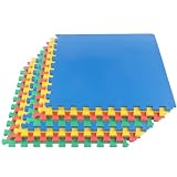 Stalwart 8 Pack EVA Mat Multicolor