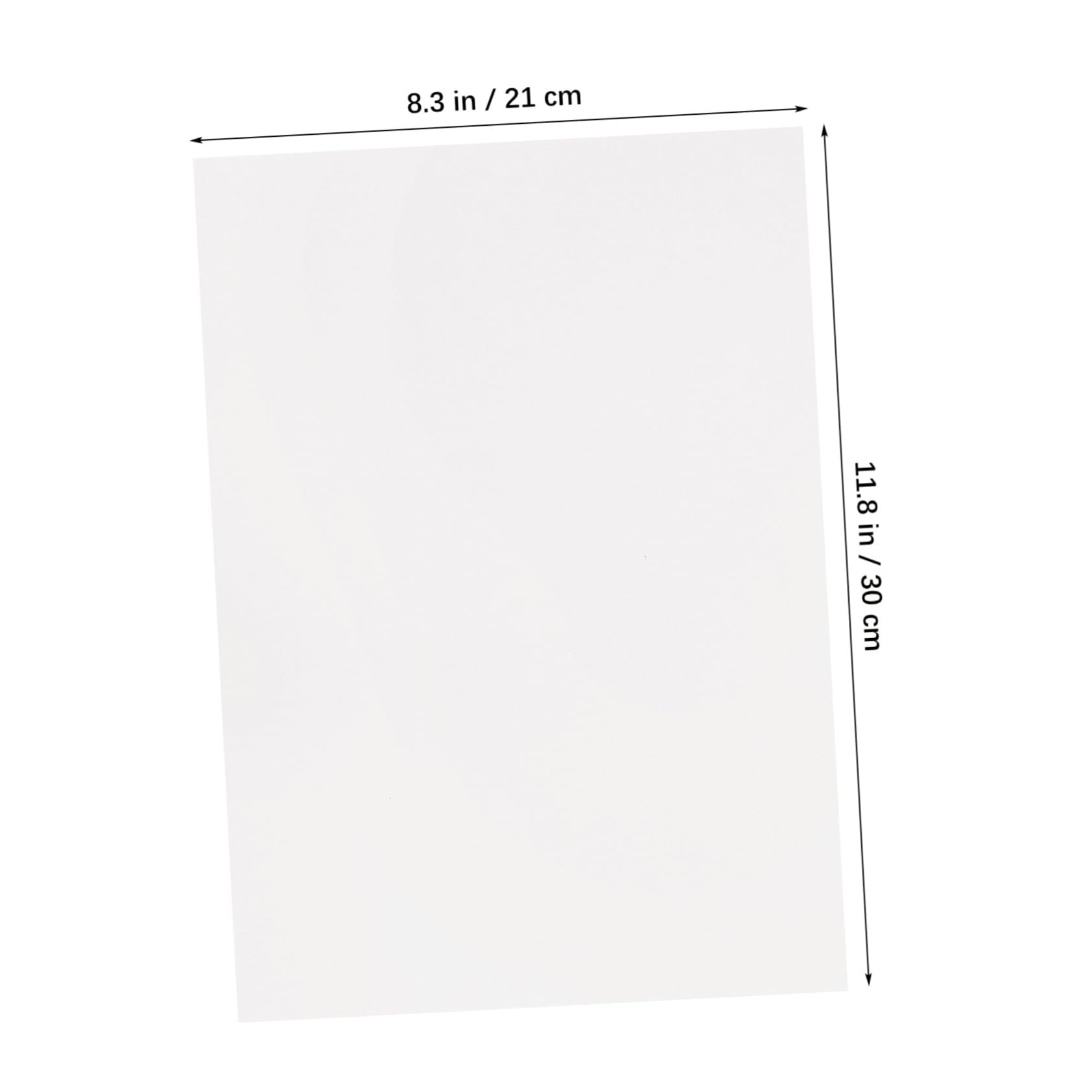 OSALADI Druckerpapier Kompakt Stoff Glatte Oberfläche Beige 100 Blatt A4 Kopier und Schreibpapier für Kleine Büros