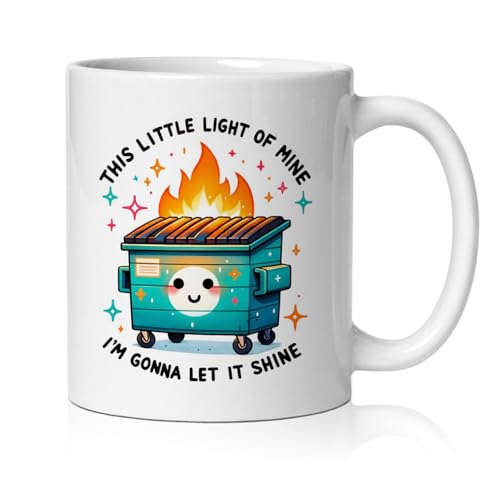 Taza de cerámica blanca 11oz para café miniatura 1