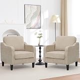 Choairy Reading Chair with Side Pockets Set