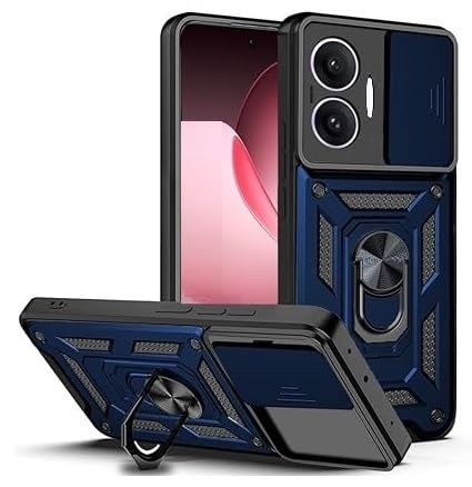 SEAHAI Leather Case For Xiaomi POCO F7 5G, Flip Wallet Case With Stand