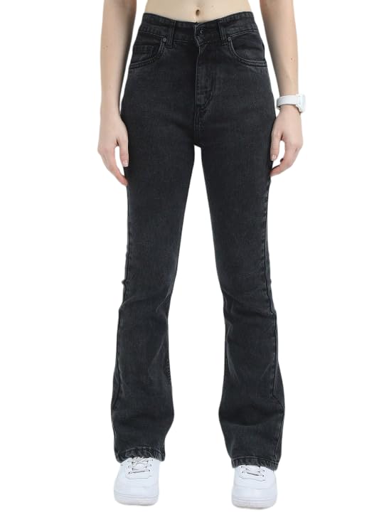 Image of Women's Bootcut High Rise Regular Length Denim Jeans