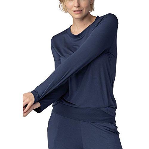 Mey Nachtwäsche Serie Sleepy & Easy Damen Homewear-Oberteile True Blue...