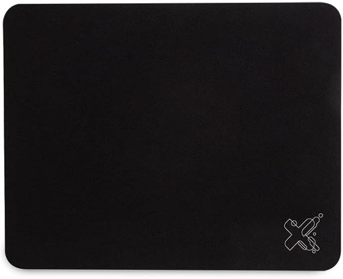 Maxprint 603579 - Mouse Pad Tecido, Preto, 22 x 17.8 Cm, 1 Unidade | Superfície - imagem principal