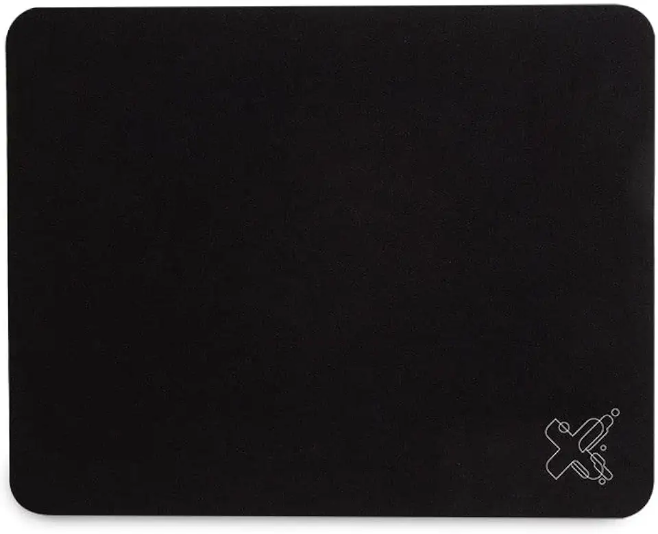 Maxprint 603579 - Mouse Pad Tecido, Preto, 22 x 17.8 cm, 1 Unidade