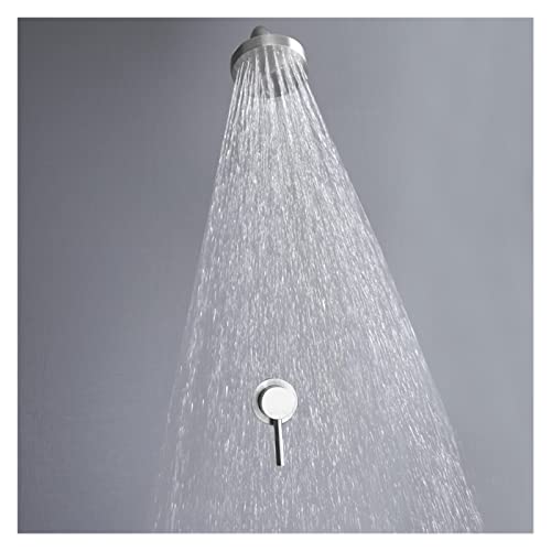 Douche à poignée unique chromée de qualité supérieure murale - 2