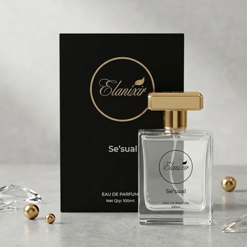 Image of Sesual Eau De Parfum 100ml Unisex | Long Lasting Perfume Spray for Men & Women | Skin Friendly Scent | Elegant Scent for Casual and Special