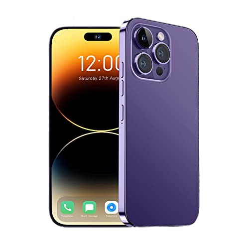 パープル スマートフォン 6.5インチ デュアルカメラ 41SciDwD4PL.jpg
