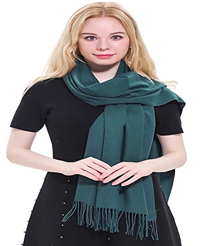 CJ Apparel Thick Solid Colour Cotton Blend Shawl Scarf Wrap Stole Throw Head Wrap Pashmina4