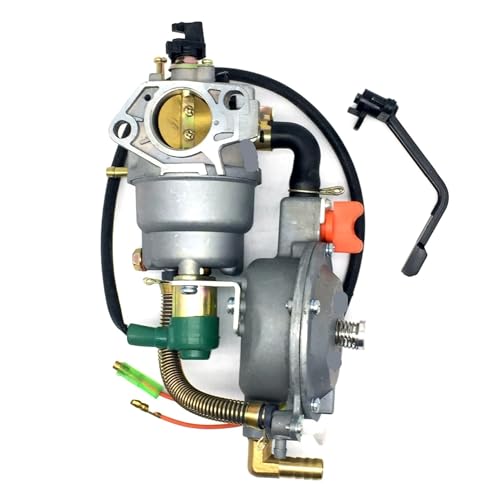 oCNpLu^[ For GX390 GX340 Gas Small Engines 188F 5KW-8KW LPGNG Petrol Motorcycle Carburetor Dual Fuel Generator Carburetor
