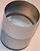 Produktbild 80mm Fallrohrverbinder Fallrohrmuffe Verbindungsmuffe Steckmuffe Fallrohr Muffe Zink