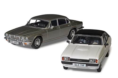 Corgi Diecast Model Cars, CC91992 Ford Capri Mk2 2.0S and Jaguar XJ6 Series 2, Men, Women & Kids Souvenir Gifts from UK - Image 4