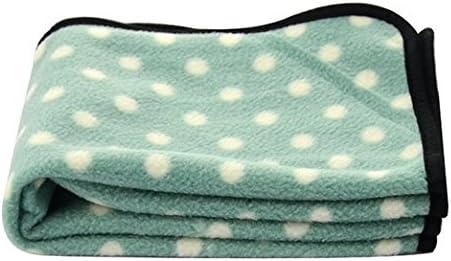 Color You Small Pet Dog Cat Puppy Kitten Soft Blanket Polar Fleece Mat Pad Bed with Spot Design for Car, Lap, Sofa, Pet Bed, Crate,…