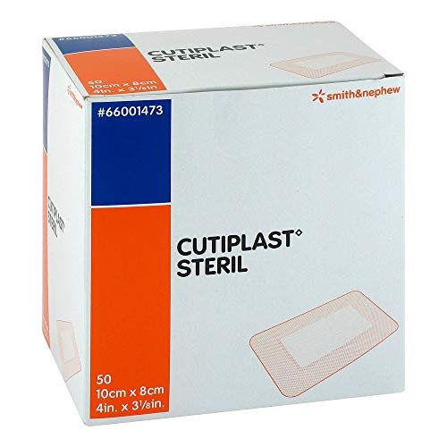 Cuti plast pansement stérile 8 x 10 cm 50 pansements