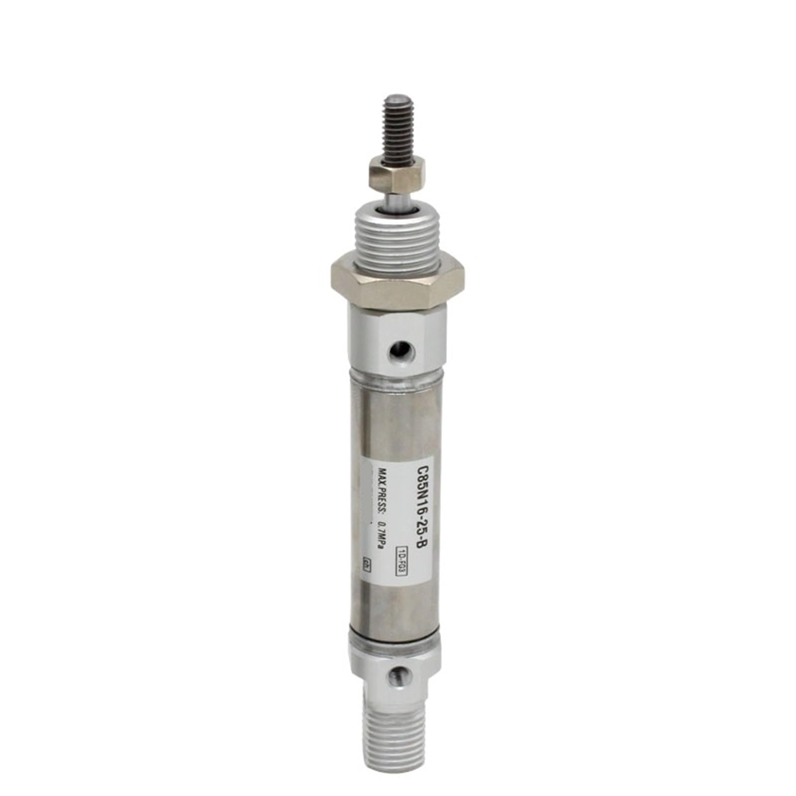 Vérin pneumatique double effet C85N20 mini cylindre alésage 20 mm 300 mm