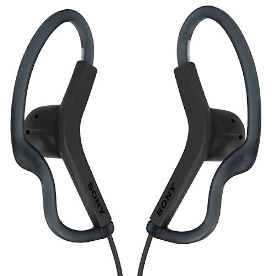 ソニー SONY イヤホン MDR-AS210 : 防滴/スポーツ向け ブラック MDR-AS210 B dwos6rj MDR-AS210 | ヘッドホン | ソニー