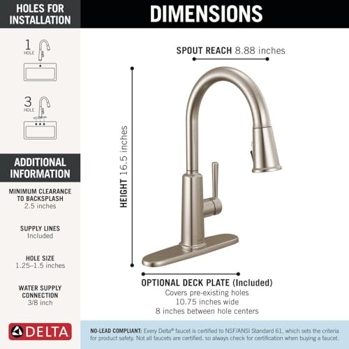 Touchless Kitchen Sink Faucet