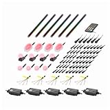 Heise by Metra 18 Piece Complete Ambient Lighting Kit, LED, Chasing Effect, Universal Fit, Interior