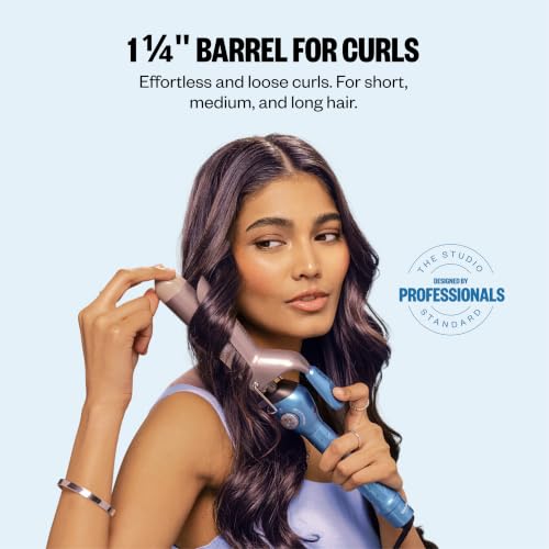 Image of BaBylissPRO Nano Titanium Spring Curling Iron, Professional Hair Wand, Tool for Stylists, Nano Titanium Technology for Tight Curls or Loose Waves
