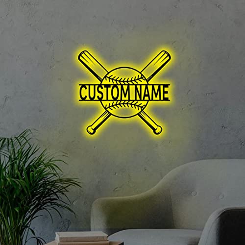 Lámpara de noche LED con nombre personalizado 7 colores miniatura 5
