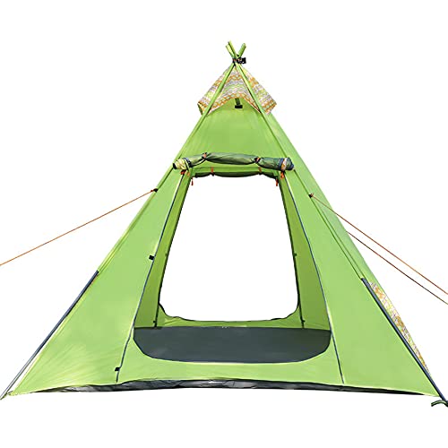 Carpa tribal india para camping familiar 3-4 personas miniatura 5