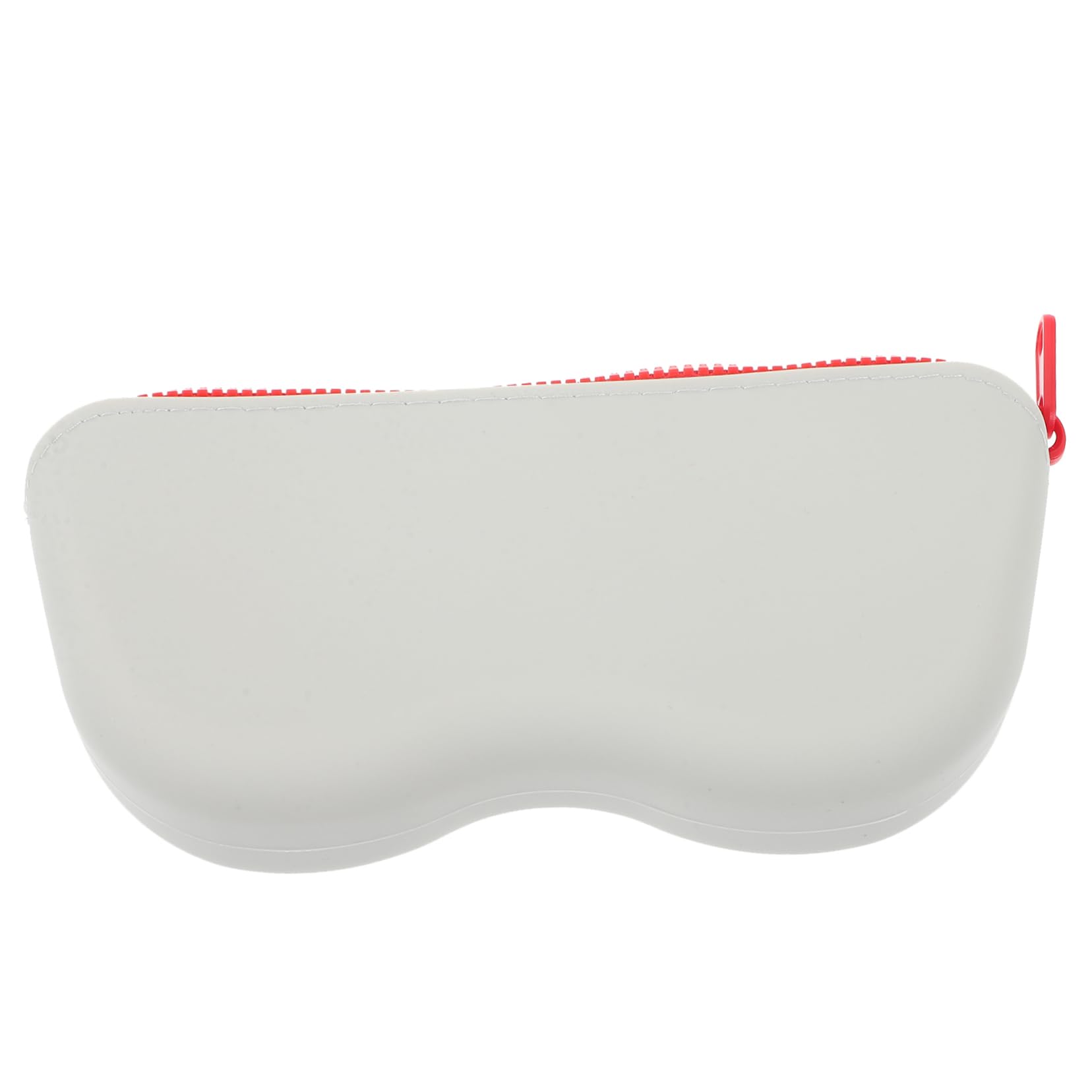 FOMIYES Silicone Zipper Glasses Bag Travel Eyeglass Case Anti-water Dust Compact Lightweight for Sunglasses Glasses
