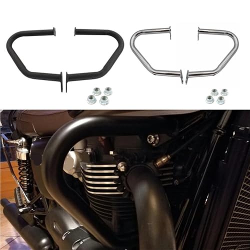 Protection cage cascade Thruxton 1200 R évite casse moteur - 2