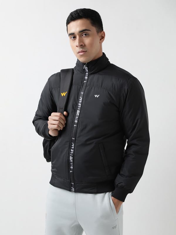 Image of Wildcraft Men's Standard Length Polyester Quilted Jacket