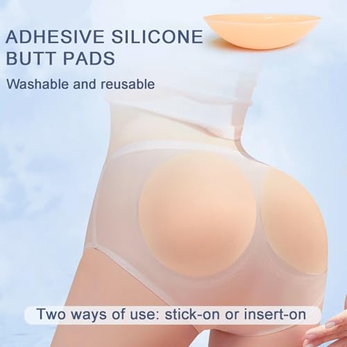Silicone Butt Pads Adhesive - Buttock Enhancer for Slim Women,Reusable Sticky Hip Lift Padded for Flat Buttocks2