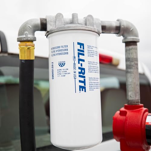 Image of Fill-Rite F4010HM0 1 inch - 16 UNF 40 GPM (151 LPM) 10 Micron Water Detecting Spin-On Fuel Filter