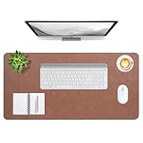 【Sous-mains de bureau】Le sous-mains de bureau est fabriqué en cuir PVC, imperméable et résistant à l'usure, facile à nettoyer, pas facile à déformer et à endommager. Ce sous-main est un article de bureau indispensable qui peut être utilisé au bureau, à la maison ou à l'école pour garder le bureau propre et bien rangé.