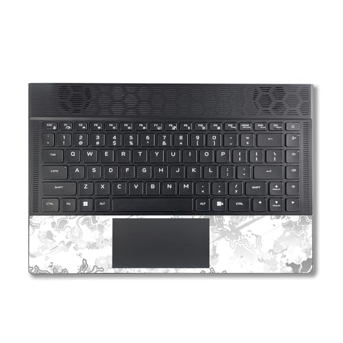 Image of MightySkins Skin Compatible with Alienware X14 R2 (2023) Full Wrap Kit - Viper Snow | Protective, Durable, and Unique Vinyl Decal wrap Cover | Easy to Apply & Change Styles | Made in The USA