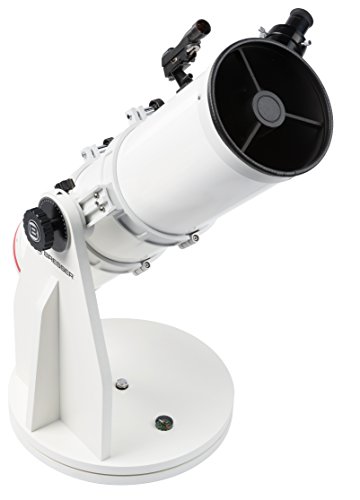 Bresser Teleskop Messier 6" Dobson mit parabolischer Optik, hochwertig und kompakt, perfekt für Reisen mit vormontiertem Tubus ohne notwendigem Aufbau inklusive LED-Sucher, 2 Okularen und Mondfilter – Bild 3