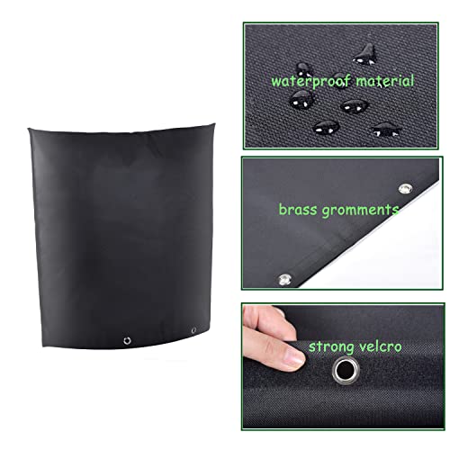 Backflow Preventer Insulation Cover - Sprinkler Covers for Outside - Winter Water Well Pump Covers Sprinkler Valve Cover Insulated - Protects from Severe Snow and Intense Sun - Thumbnail 6