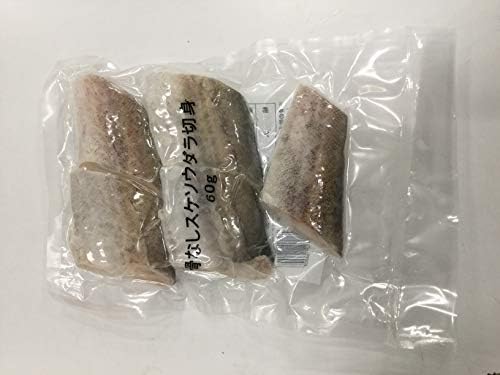 Amazon Co Jp 冷凍 骨取り タラ 切身 スケソウダラ 60gx5切 300g お鍋 バター焼き バラ凍結 お弁当 料理用 食品 飲料 お酒