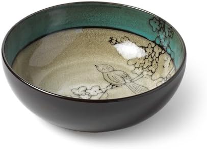 Gourmet Basics Song Bird Round Vegetable Bowl, 1-Quart