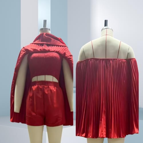 Manches cloches et short plissé pour cet ensemble d'été fluide - 6
