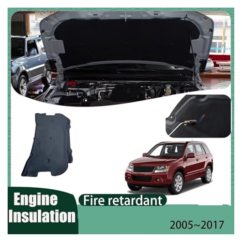 Doublure capot voiture Suzuki Grand Vitara isolant Premium - 3