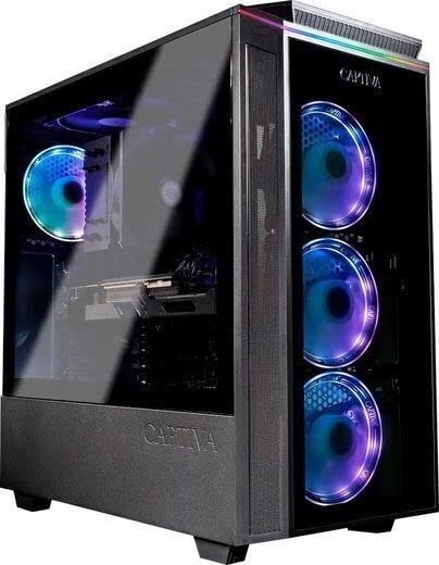 Captiva Highend Gaming PC R72-382 [AMD Ryzen 7 5800X / 32GB RAM / 2TB SSD/RTX 4070 Ti / B550 / Dos]