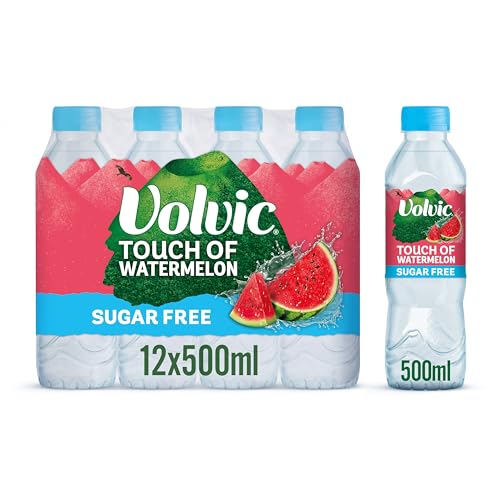 Volvic Touch of Fruit Watermelon Sugar Free Still Flavoured Water Multipack 12x500ml