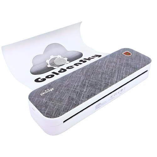 Impressora Térmica A4 Peripage Bluetooth Portátil Tatuagem Documentos sem fio USB compatível Android IOS