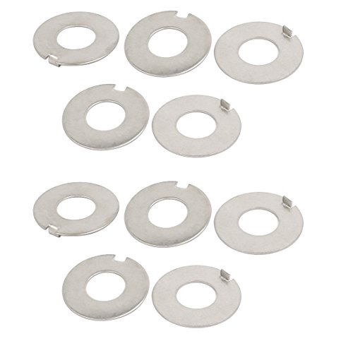 Aexit M14 Stainless Quality Parts Steel External Tab Washer Fastener Ring Gasket 10pcs Model:29as321qo410