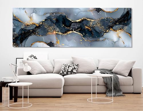 Toile effet marbre moderne pour habiller un grand mur vide
