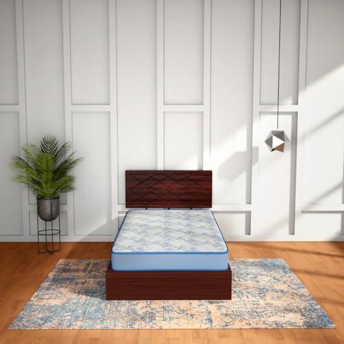 Image of Interio by Godrej Posture Plus Single Bed Foam Mattress (78 x 36 x 6 Inches), 10-Years Warranty, Bonded Foam